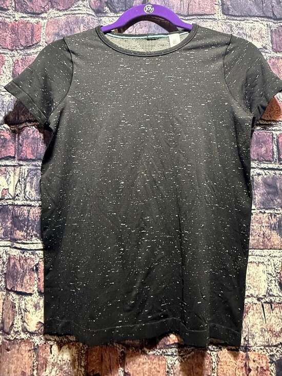 Ivivva Other - Ivivva by Lululemon Girls Black Speckled Short Sleeve Athletic Tee